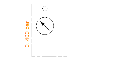 Pressure gauge at A: A95/_